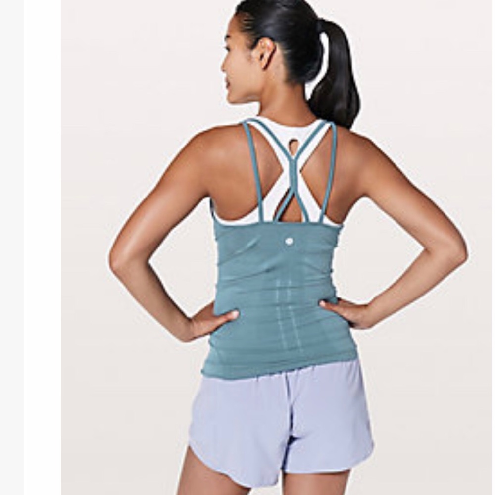 Lululemon Sky Blue Swiftly Tech Strappy Tank NWT